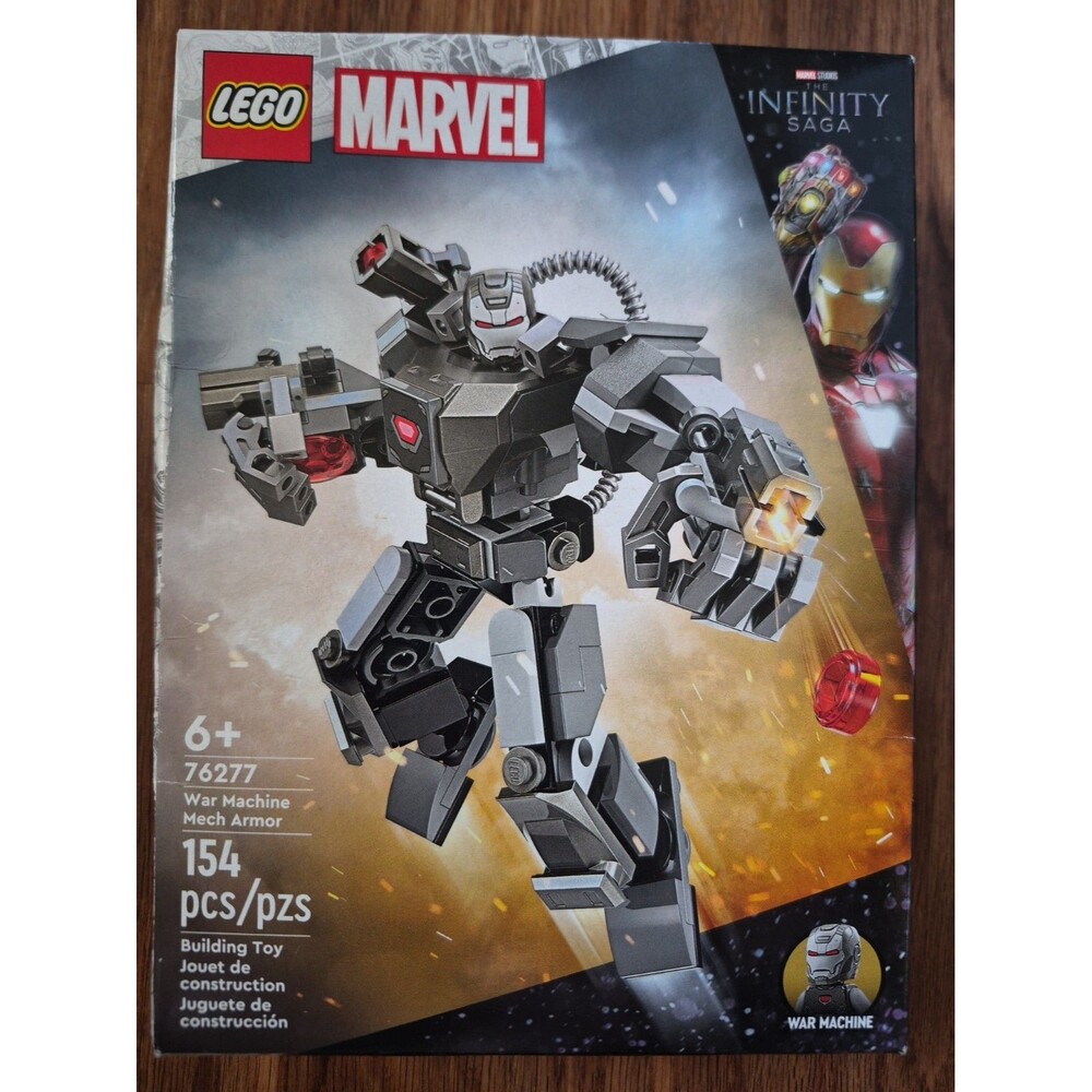 LEGO Super Heroes: War Machine Mech Armor (76277) New Sealed Box 154 Pieces